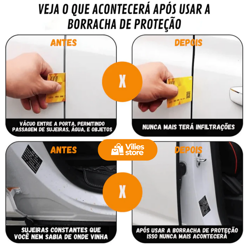 AutoProtection®️ - Borracha de Proteção Anti-Impacto e Ruídos + Brinde Exclusivo