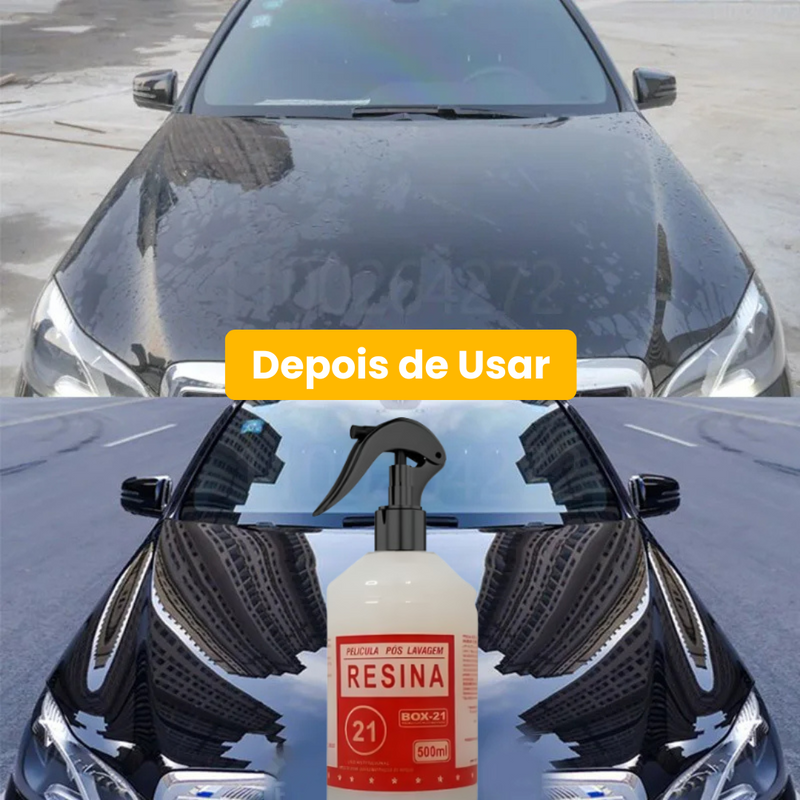 AutoShine® - Resina Auto Brilho Efeito Teflon Para Carros (Compre 1 e Leve 2)