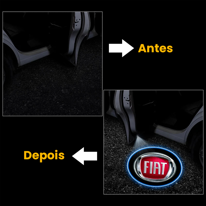 AutoProject® - Projetor de Porta Automático para Carros Personalizado (Compre 1 e Leve 2)