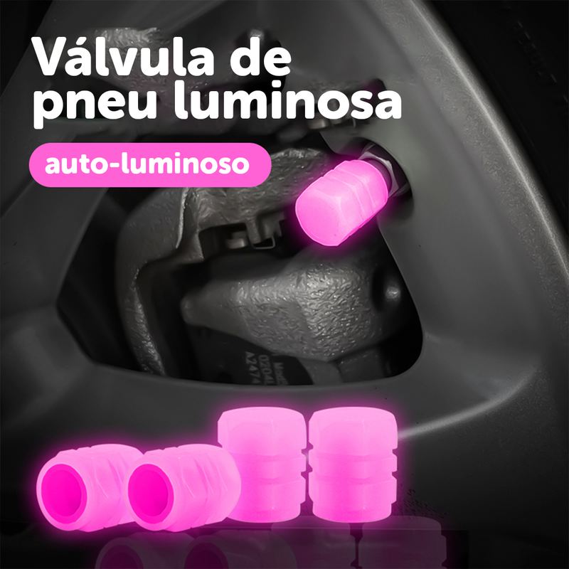 AutoLighting® - Tampa Fluorescente para Pneus (Compre 4 e Leve 8)