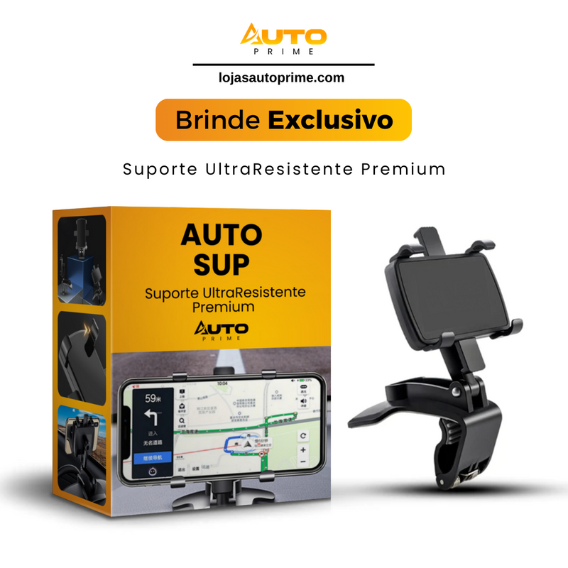 AutoSup®- Suporte Ultraresistente Premium + Concorra a um Motorola G24 128GB