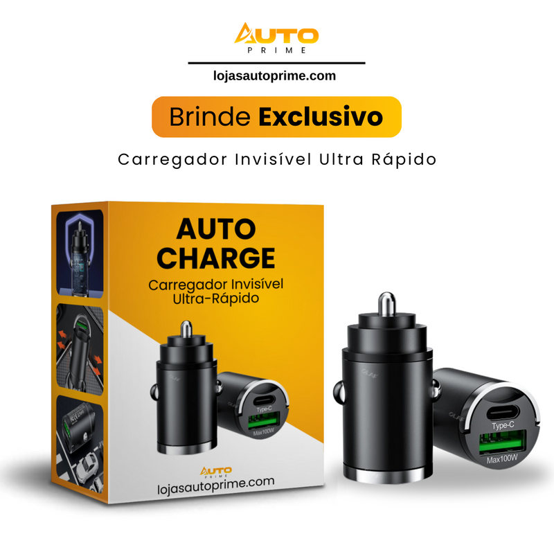 AutoCharge® - Carregador Invisível Ultra Rápido + BRINDE EXCLUSIVO