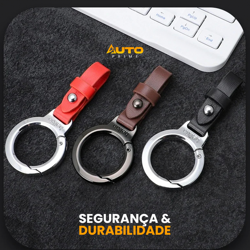 AutoKey® - Chaveiro Feito em Couro Para Carros (Compre 1 e Leve 3)