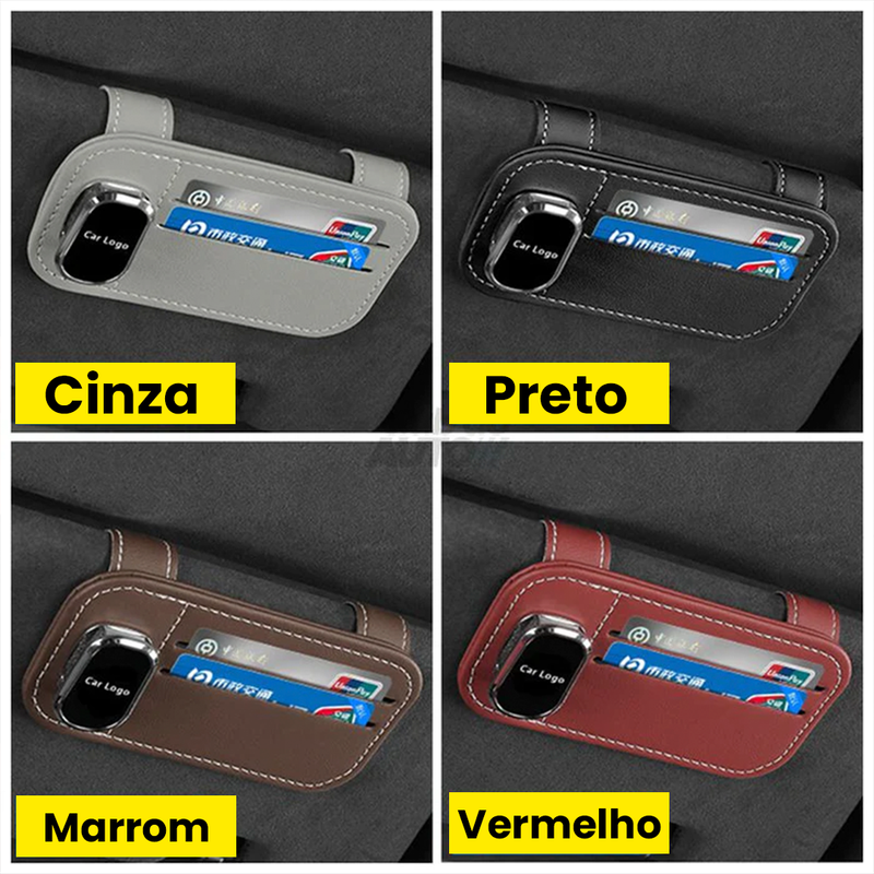 AutoOrganize™ - Organizador de Quebra Sol para Carros Premium